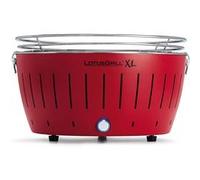 LotusGrill Barbecue XL – Avec piles et câble d'alimentation USB – Rouge