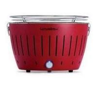 Lotusgrill Barbecue Rouge (Mod. Mini Ø 25,8 Cm) Avec Piles Et Câble D'alimentation Usb