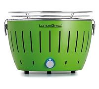 LotusGrill Petit barbecue compact au charbon de bois / de table sans fumée disponible en différentes couleurs. Alimentation via port USB ou batterie externe. Convient pour les campeurs, les