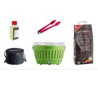 LotusGrill Starter-Set Classic Gril Vert Citron Avec Connexion USB