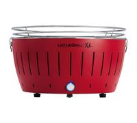 LotusGrill XL Feu Rouge G435 Gril Table Anti-Fumée Charbon De Bois Usb