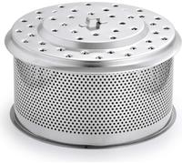 LotusGrill XL Réservoir à charbon de rechange en acier inoxydable XL pour le LotusGrill XL