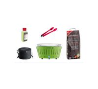 LotusGrill XL Starter-Set Table Gril XL Anthracite Avec Port USB