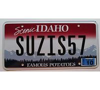 Lotusworld Idaho 2013 Plaque d'immatriculation pour Vanity Suzy's 57 15,2 x 30,5 cm