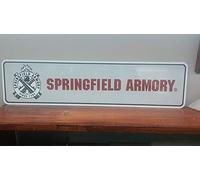 Lotusworld Panneau de rue Springfield Armory en étain 10,2 x 40,6 cm
