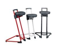 Lotz Lotz Siège debout gris clair mousse intégrale pivotant 16° H.600-850mm Quantité:1