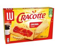 L'ou - Biscottes Croquantes au Froment, Idéales pour le Petit-Déjeuner Léger (Boîte 250g) - Lot de 4 - vendu par Lot