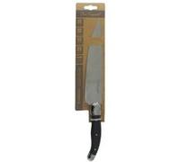 LOU LAGUIOLE - Couteau à pain - Tradition XL - Acier inoxydable 13 C, Finition Brillante - Lame 18 cm - Gris