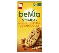 L'ou - Petit Déjeuner Énergisant au Miel et Pépites de Chocolat, Texture Moelleuse en Sachets (6x400g) - Lot de 4 - vendu par Lot
