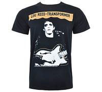 Lou Reed - Transformateur Vintage - T-Shirt Officiel Homme - Noir, Large
