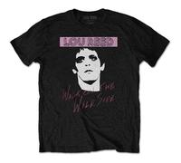Lou Reed Walk On The Wild Side Autorisé T-shirt Hommes