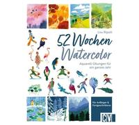 Lou Ripoll Katr Aquarell Übungs-Buch - 52 Wochen Watercolor: Aquarell-Üb (Relié)
