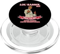 Lou Sassol M.D. Drôle Proctologue Docteur Humour Adulte PopSockets PopGrip pour MagSafe