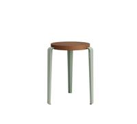 LOU Tabouret Chêne Teinté/Gris Eucalyptus