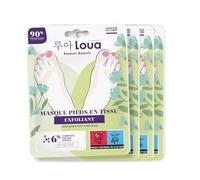 LOUA - 4 Masques Pieds Exfoliant - K Beauty - Beauté Coréenne - Pieds Lisses & Doux