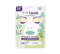 LOUA - Masque Visage Anti Imperfections - K Beauty - Beauté Coréenne - Peau Purifiée & Nette