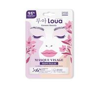 LOUA - Masque Visage Teint Éclat - K Beauty - Beauté Coréenne - Peau Lumineuse & Hydratée