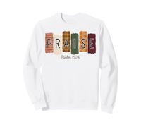 Louange récolte d'automne Merci Dieu Pays Thanksgiving dîner Sweatshirt
