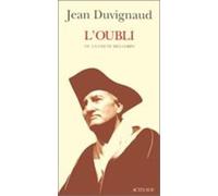 L'oubli ou la chute des corps
