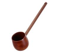 Louche à eau en bois - Longue louche à eau - Louche à eau - Cuillère à sel - Pour eau, linge, poudre - Cuillère à soupe à long manche - Cuillère à farine - Pelle à eau pratique - Cuillère à thé -
