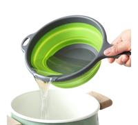 Louche à eau pliante - Pelle à long manche de 1 400 ml, accessoire de bain pour la cuisine, louche de 13,8 pouces, outil de versement domestique avec conception pliable, louches utilitaires pour salle
