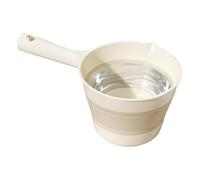 Louche À Eau,Poignée Ergonomique Résistant Aux Renversements Ménager - Puisette à Eau Pliable pour Cuisine - Pour Femme Au Foyer Étudiants Jardiniers Douche Préparation Des Repas Camping