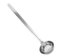 Louche à Sauce en Acier Inoxydable, Manche Long, 1 à 20 Oz | Usage la Cuisine et Cuisson, Contrôle Précis des Portions, Finition Argenté, Format Pratique pour Servir