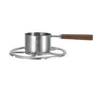 Louche à Soupe en Acier Inoxydable à Double Bec Verseur Long Manche | Service sans Éclaboussures, Bord Incliné et Poignée Allongée, pour Sauces, Bouillons, Restaurant