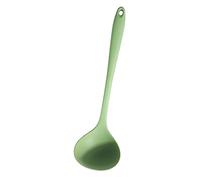 Louche à Soupe en Silicone Vert, Service Délicat Cuisine | 1 Pièce, Finition Lisse Moderne, pour Soupes et Apéritifs, Adaptée au Mélange Ustensiles Antiadhésifs Couleur Aléatoire