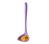 Louche à soupe résistante à la chaleur Ustensiles de cuisine de qualité | Cuillère de cuisine en silicone - Grande louche pour ustensiles de cuisine, poêles, bols, friteuses, maison, restaurant