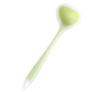 Louche à soupe, ustensiles de cuisine en silicone - for la Cuillère long manche, grande cuillère nourriture antiadhésive, maison faciles nettoyer(Green)