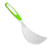 Louche à tamis multifonction en acier inoxydable - Passe au lave-vaisselle | Passoire en acier inoxydable pour rôtir, égoutter, cuisiner, cuisine, maison, dortoir d'étudiant, hôtel,