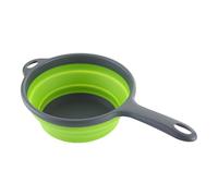 Louche cuillère, design de grande capacité, 35 x 18,5 x 8,5 cm, pelle à eau pliable, portable à long manche, outil d'eau multifonction, pour cuisine, salle de bain, voyage, camping