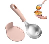 Louche de Service Cuillère sûre antiadhésive antidérapante manche silicone