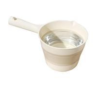 Louche Eau - Anti-Goutte Gain Place Multifonction | Cuillère Pliable Salle Bain | Pour Douche, Camping, Cuisine, Jardinage, Pêche, Jardiniers, Étudiants