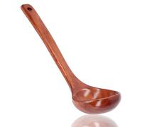 Louche En Bois,Louche à Soupe Pour Servir une Spatule,Ustensiles de Cuisine Bois, Louches à Long Manche,Louches à Sauce,Cuillere en boiss de cuisine Antiadhésive,Grande Louchess Avec Long Manche(27)