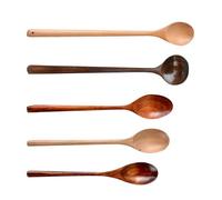 Louche en bois pour la cuisine | Ustensiles de cuisine en bois, résistant à la chaleur, louche de cuisine pour mélanger, servir, mélanger la sauce