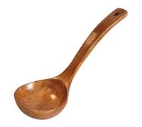 Louche en bois Ustensiles à long manche pour soupe - Fait à la main