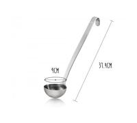 Louche - GEFU - Baseline - Acier inoxydable - 9cm diamètre - Lavable au lave-vaisselle