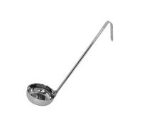 Vogue Louche à sauce Fond plat GG004 – Acier inox 112 ml, Manche long, Argenté
