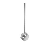 Louche Inox Louche en acier inoxydable avec poignée for soupe et bord verseur, cuillère à eau, arroser, louche de cuisine pour la soupe