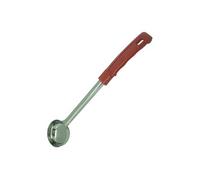 Louche inox à portions 60 ml, manche rouge Rouge