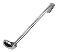 Ustensile de cuisine Vogue Louche inox à fond plat 56 ml, avec crochet