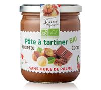 L'ouCIEN GEORGELELIN - Pâte à Tartiner Bio Noisette Cacao, Saveur Intense Onctueuse, Bocal 400g - Lot De 3