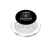 Loud and Awkward Loves Perioical Cigales Entomology Cigales PopSockets PopGrip pour MagSafe