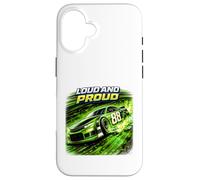 Loud and Proud 88 Racing Coque pour iPhone 16