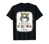 Loud and Proud Baseball Gigi Chignon Chignon Léopard Filles T-Shirt