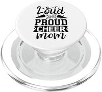 Loud and Proud Cheer Mom | Majorette PopSockets PopGrip pour MagSafe