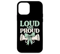 Loud and Proud Cheerleader Spirit Competition Pom-Pom Girl Coque pour iPhone 12 Mini