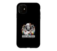 Loud and Proud Rainbow and Angel LGBTQ Pride Coque pour iPhone 11